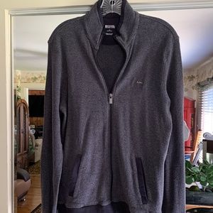 Michael Kors Zip Front Sweater Men's Large
